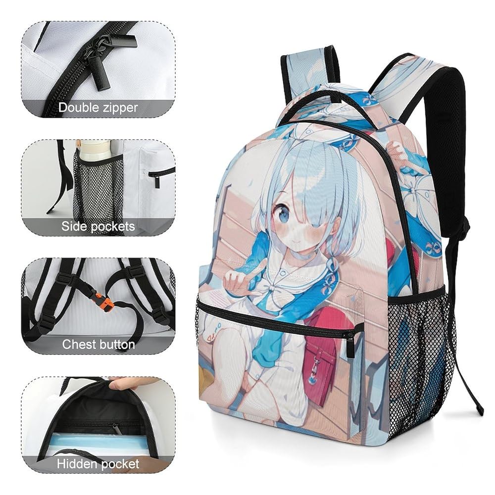 Amazon.co.jp: [zhouLL] リュックサック 子供 ブルーアーカイブ